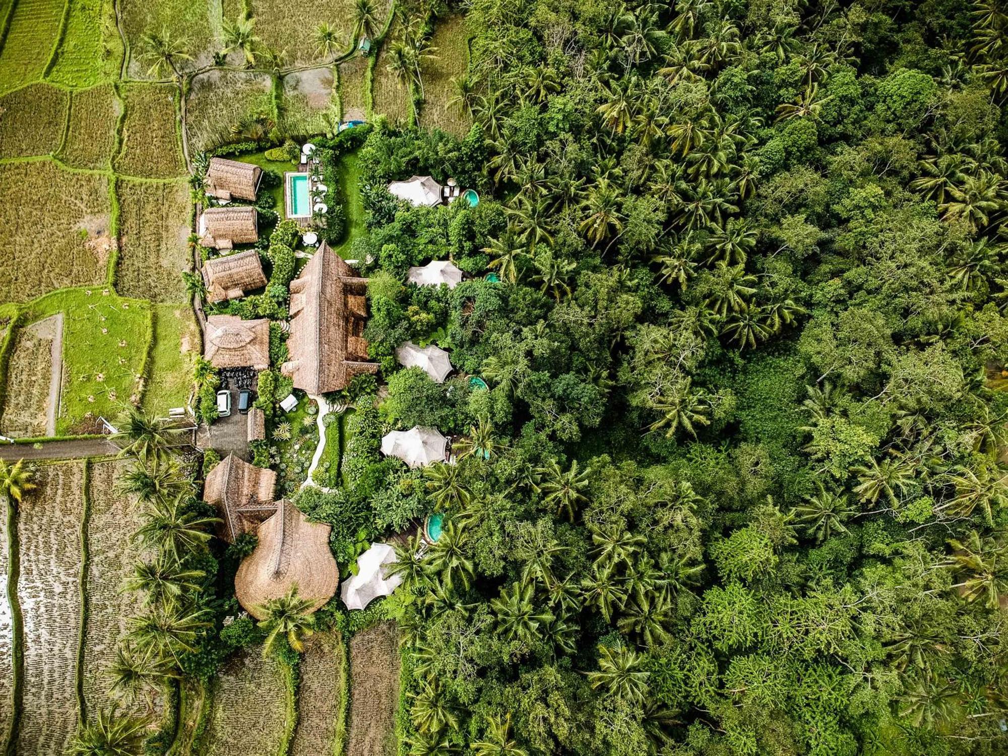 Sandat Glamping Tents Ubud Exteriör bild