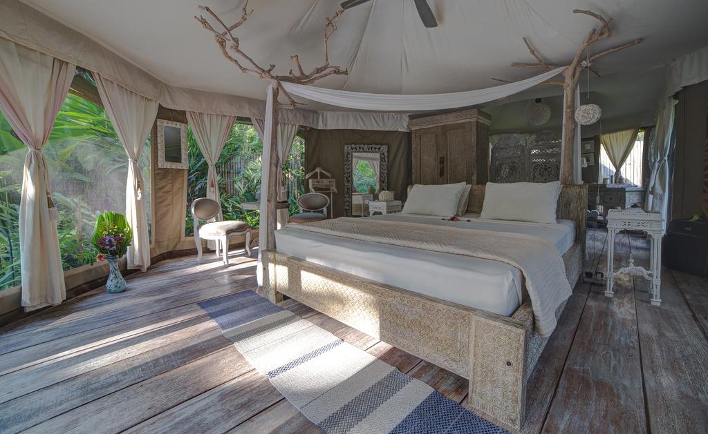 Sandat Glamping Tents Hotell Ubud Exteriör bild